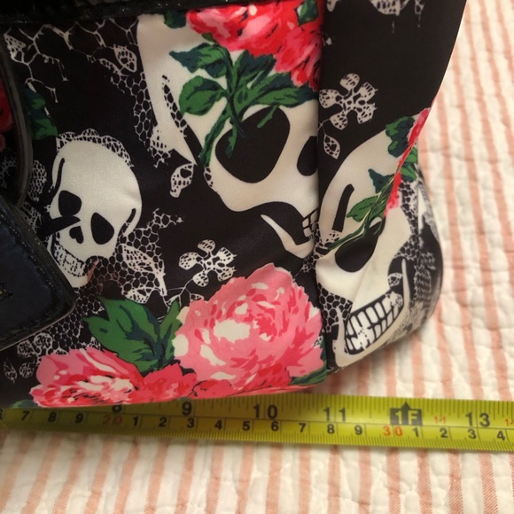 BETSEY JOHNSON back pack. Looks new. However there are a couple frayed places - Picture 12 of 15